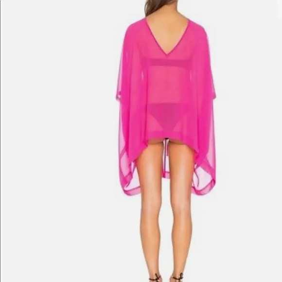 L'agent by Agent Provocateur Womens Rosana Cover Up Sheer O/S - Picture 3 of 7